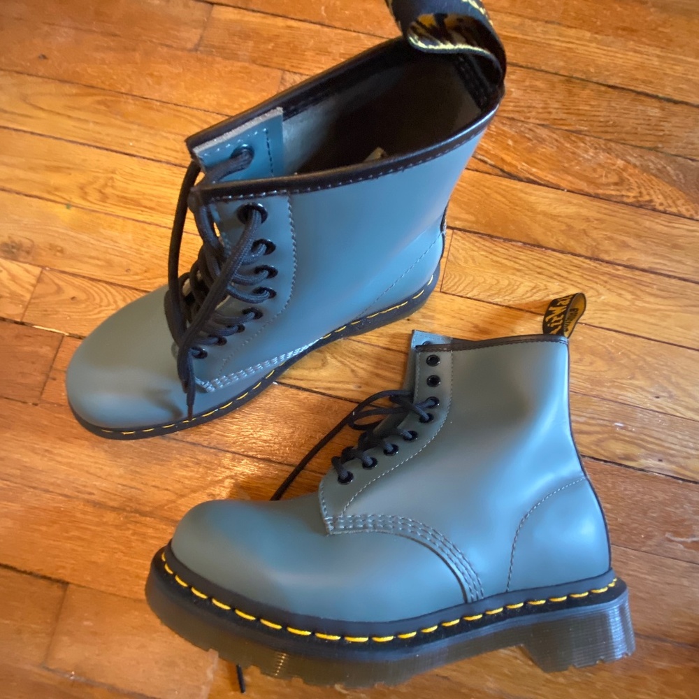 Brand new blue Dr. Martens